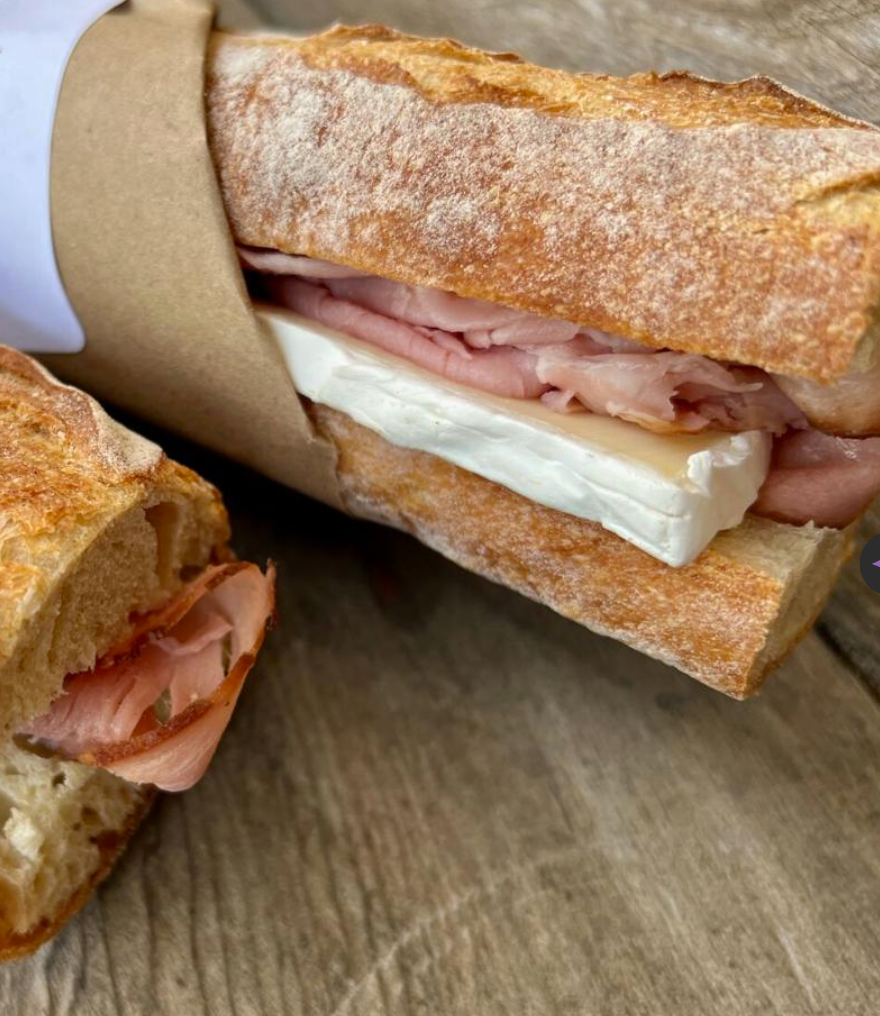 ham and brie lunch roll